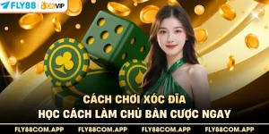 Cách Chơi Xóc Đĩa - Học Cách Làm Chủ Bàn Cược Ngay